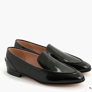 NWT J.Crew Modern Academy loafers leather black